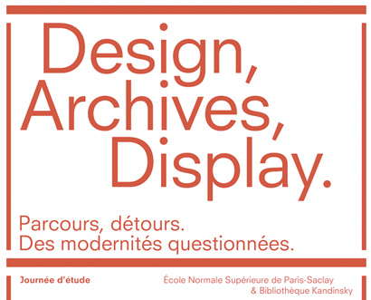 Journée Design, Archives, Display - CRDED