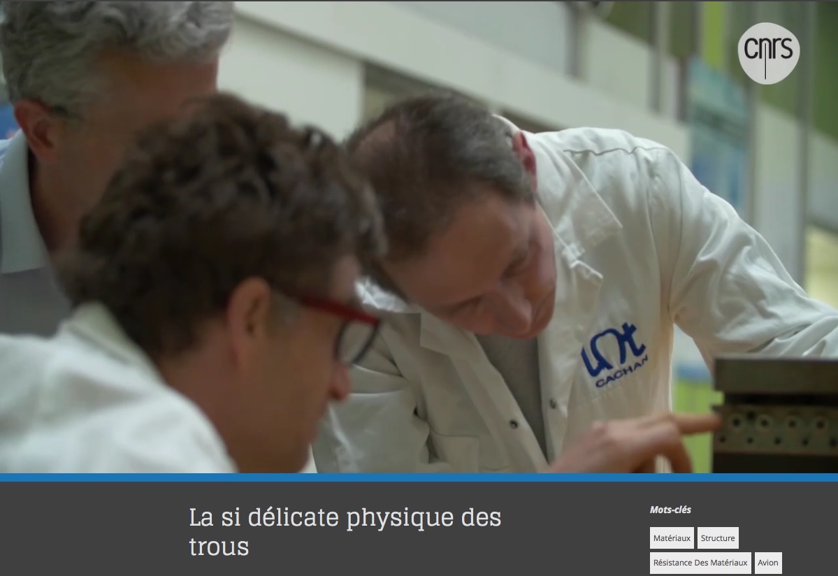 Les yeux en face des trous - Mécanique des trous par le LMT - ENS Paris-Saclay - CNRS
