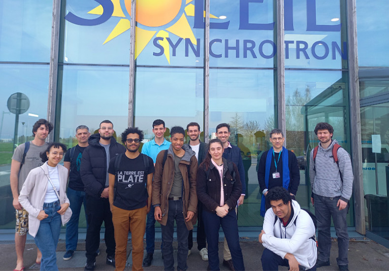 Visit to the SOLEIL synchrotron with 3rd year students from the Nikola Tesla teaching and research department (DER)